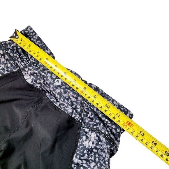 2/$20 90 Degree By Reflex Black With Floral Pattern Legging Pants Size: XS - Picture 6 of 7